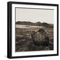 Boulder in Glacial Till-null-Framed Photographic Print