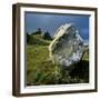 Boulder on a Hillside-Micha Pawlitzki-Framed Photographic Print