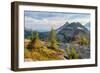 Boulder Pass Glacier National Park-Alan Majchrowicz-Framed Photographic Print