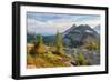 Boulder Pass Glacier National Park-Alan Majchrowicz-Framed Photographic Print