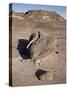 Boulder That Looks Like a Broken Heart Among the Badlands, Petrified Forest National Park, Arizona-James Hager-Stretched Canvas