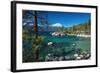 Boulders and cove at Sand Harbor State Park, Lake Tahoe, Nevada, USA-Russ Bishop-Framed Photographic Print