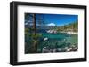 Boulders and cove at Sand Harbor State Park, Lake Tahoe, Nevada, USA-Russ Bishop-Framed Photographic Print