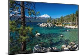 Boulders and cove at Sand Harbor State Park, Lake Tahoe, Nevada, USA-Russ Bishop-Mounted Photographic Print