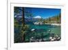 Boulders and cove at Sand Harbor State Park, Lake Tahoe, Nevada, USA-Russ Bishop-Framed Premium Photographic Print