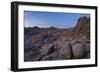 Boulders and Granite Hills, Alabama Hills, Inyo National Forest-James Hager-Framed Photographic Print