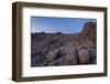 Boulders and Granite Hills, Alabama Hills, Inyo National Forest-James Hager-Framed Photographic Print