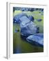 Boulders and Reflection, Little Salmon River, Idaho, USA-Charles Gurche-Framed Premium Photographic Print