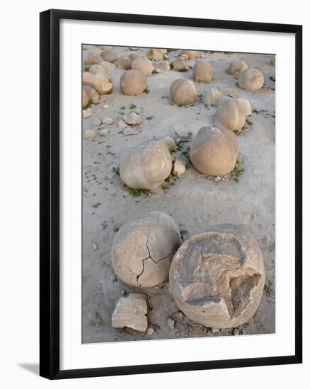 Boulders in the Pumpkin Patch, Ocotillo Wells State Vehicular Recreation Area, California-James Hager-Framed Photographic Print