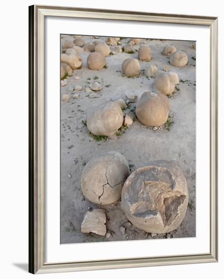 Boulders in the Pumpkin Patch, Ocotillo Wells State Vehicular Recreation Area, California-James Hager-Framed Photographic Print