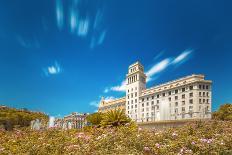 Fountain in Barcelona, Spain-boule-Framed Photographic Print