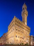 The Old Palace at Night in Florence-boule-Photographic Print