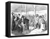 Boules, Paris-Gustave Doré-Framed Stretched Canvas