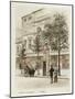 Boulevard Beaumarchais - Théâtre Beaumarchais-Adolphe Martial-Potémont-Mounted Giclee Print