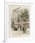 Boulevard Beaumarchais - Théâtre Beaumarchais-Adolphe Martial-Potémont-Framed Giclee Print