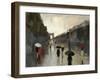 Boulevard Bustle-Shawn Mackey-Framed Giclee Print