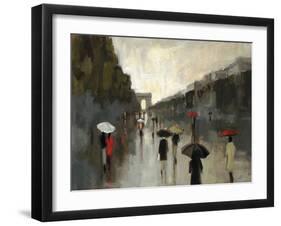 Boulevard Bustle-Shawn Mackey-Framed Giclee Print