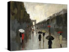 Boulevard Bustle-Shawn Mackey-Stretched Canvas