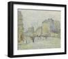 Boulevard de Clichy, 1887-Vincent van Gogh-Framed Giclee Print