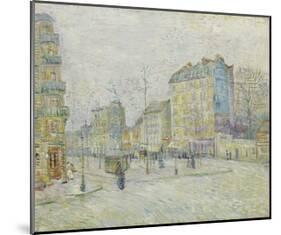Boulevard de Clichy, 1887-Vincent van Gogh-Mounted Giclee Print