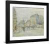 Boulevard de Clichy, 1887-Vincent van Gogh-Framed Giclee Print