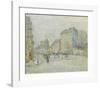 Boulevard de Clichy, 1887-Vincent van Gogh-Framed Giclee Print