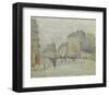 Boulevard de Clichy, 1887-Vincent van Gogh-Framed Art Print