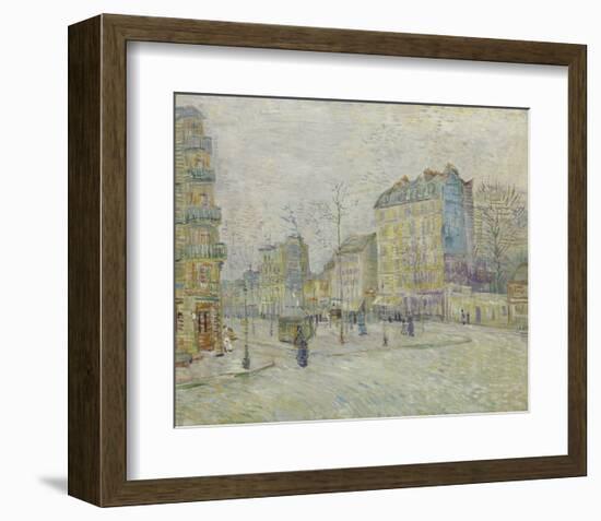 Boulevard de Clichy, 1887-Vincent van Gogh-Framed Art Print