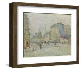 Boulevard de Clichy, 1887-Vincent van Gogh-Framed Art Print