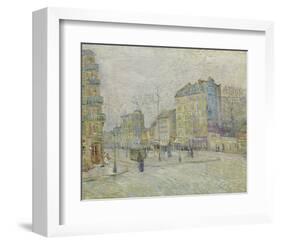 Boulevard de Clichy, 1887-Vincent van Gogh-Framed Art Print