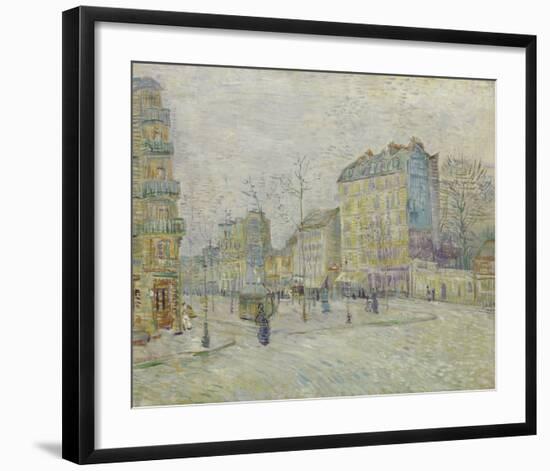 Boulevard de Clichy, 1887-Vincent van Gogh-Framed Art Print