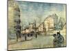 Boulevard de Clichy-Vincent van Gogh-Mounted Giclee Print