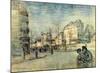 Boulevard de Clichy-Vincent van Gogh-Mounted Giclee Print