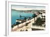 Boulevard De La Croisette, Cannes-null-Framed Art Print