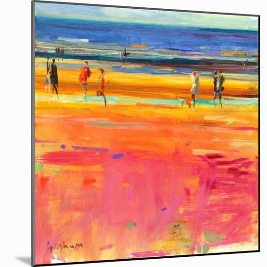 Boulevard De La Plage, 2011-Peter Graham-Mounted Giclee Print