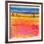 Boulevard De La Plage, 2011-Peter Graham-Framed Giclee Print