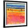 Boulevard De La Plage, 2011-Peter Graham-Framed Giclee Print