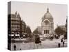Boulevard De Malesherbes and St. Augustin Church-null-Stretched Canvas