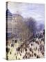 Boulevard Des Capucines, 1873-Claude Monet-Stretched Canvas