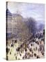 Boulevard Des Capucines, 1873-Claude Monet-Stretched Canvas