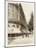Boulevard des Capucines: Maison Violet Rue Scribe-Adolphe Martial-Potémont-Mounted Giclee Print