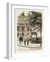 Boulevard des Capucines: Place de L'Opéra-Adolphe Martial-Potémont-Framed Giclee Print