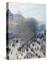 Boulevard Des Capucines-Claude Monet-Stretched Canvas