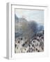 Boulevard Des Capucines-Claude Monet-Framed Premium Giclee Print