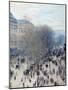 Boulevard Des Capucines-Claude Monet-Mounted Premium Giclee Print