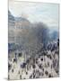 Boulevard Des Capucines-Claude Monet-Mounted Giclee Print