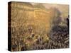 Boulevard des Capucines-Claude Monet-Stretched Canvas