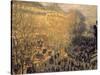 Boulevard des Capucines-Claude Monet-Stretched Canvas