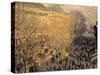 Boulevard des Capucines-Claude Monet-Stretched Canvas