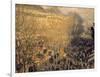 Boulevard des Capucines-Claude Monet-Framed Art Print